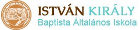 István Király Baptista Általános Iskola logo